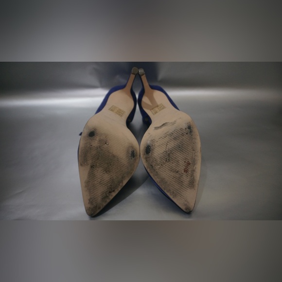 Call It Spring heels, size 6.5, blue, used - Picture 4 of 4